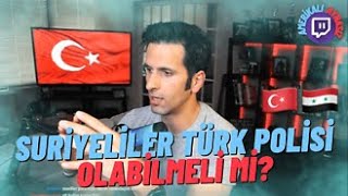 AMERİKALI AYNASIZ - SURİYELİLER TÜRK POLİSİ OLABİLMELİ Mİ?