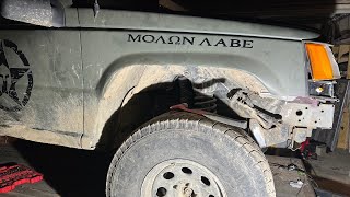 How to Trim Jeep Fenders THE RIGHT WAY (Grand Cherokee)