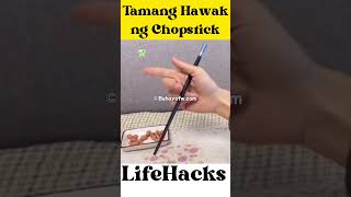 Hindi kaba Marunong Gumamit ng chopsticks? Ito pala ang Simple tips sa paghawak