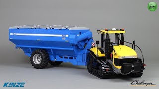 Challenger MT865C + Kinze 1050 in lego version by Eric Trax