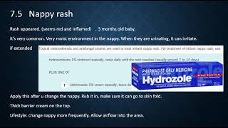 7.5 nappy rash, hydrozole, antifungal