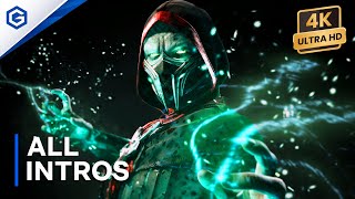 MK1 Ermac - All Intros Dialogues Mortal Kombat 1 [4K ULTRA HD]