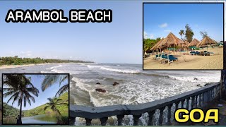 Arambol beach Goa || sweet water lake in arambol goa || vlog to arambol beach || beautiful beach goa