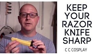 Keeping your razors sharp when cutting EVA Foam- Best practices for clean cuts