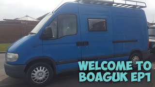 Welcome to BoagUK Van Tour MWB Campervan Rebuilding our off grid Van conversion Ep1