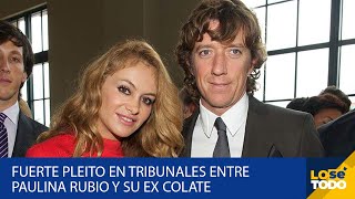 FUERTE PLEITO EN TRIBUNALES ENTRE PAULINA RUBIO Y SU EX, COLATE POR EL HIJO QUE TIENEN EN COMÚN