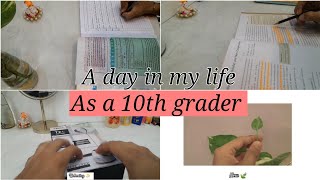 A day in my life || as a 10th grader || Study vlog || #studyhard #study #study_with_karan