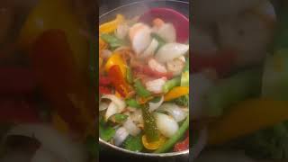 Easy Shrimp & Vegetable Stir Fry #stirfry #weightloss #recipes