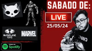 SABADO DE LIVE: FUNAN  a NEKONOMICRON , el TIO todd y MARVEL se unen y mas!!