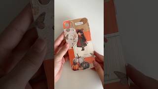 autumn phone case with me 🍂✨ autumn edition #paperwrld #autumn #diyphonecase #shorts