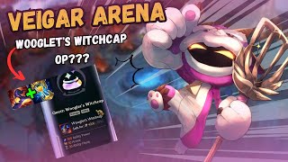 Veigar Arena Is Wooglet's Witchcap OP???? items that combination of Zhonyas & Rabadon / 2v2v2v2 LOL