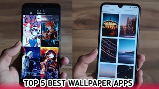 Top 5 Best Wallpaper Apps For android Devices | 2021 Amazing Wallpapers | Live Wallpapers | Cool UI