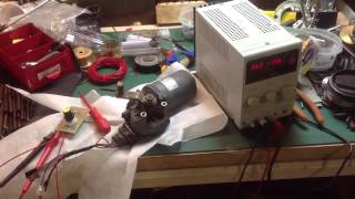 Penny pusher windscreen wiper motor - vid1