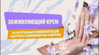 Заживляющий крем из натуральных компонентов для быстрого заживления ран и порезов | Shanta Food