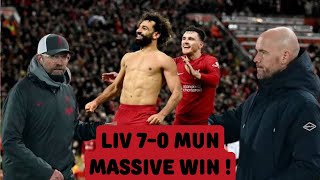 LIV vs MUN 7-0 Review | Liverpool Thrash Manchester United