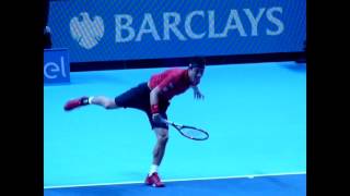 KEI NISHIKORI LONDON 2016 FOREHAND, BACKHAND, SERVE, MATCHPLAY ATP FINALS