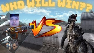 BATTLING GODZILLA IN EARTH DEFENSE FORCE 5!!!!!!!!