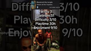 Far Cry 3‘s Platinum is The BEST in The Series! #gaming #shorts