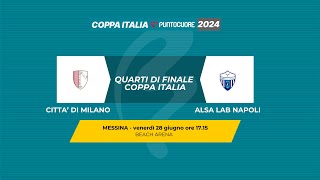 Beach Soccer 2024 Coppa Italia | CITTA' DI MILANO - ALSA LAB NAPOLI