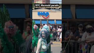 Mermaid parade NewYork 2023 #usa #dance #mermaidparade