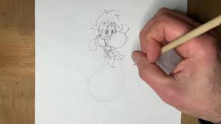 Come si disegna Prezzemolo - How to draw Prezzemolo, the mascot of Gardaland Resort!