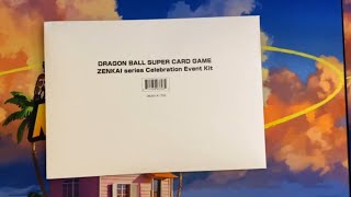 Opening of a Dragon Ball Super Card Game ZENKAI SERIES Store Celebration Kit