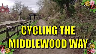 A bike ride on the MIddlewood Way, East Cheshire.