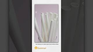 Grab summer by the tail and enjoy a delicious drink with a koyee single-layer non-glue paper straw ~