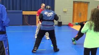 Ryan sparring at the Southwest Classic 2016