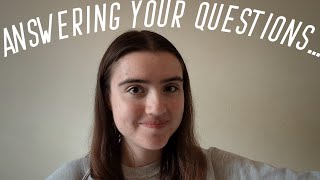 answering your questions about acting, the industry and my career