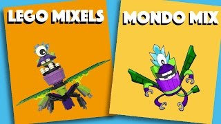 LEGO Mixels - Mondo  Mix - Stop Motion Build (How to Build)