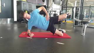 Lateral glutes (med and min) strength test for runners