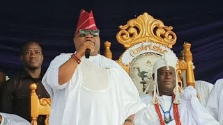 HEAR WHAT GOV. ADEMOLA ADELEKE SAYS ABOUT OLOJO FESTIVAL IN YORUBA LAND