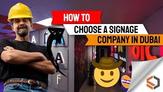 Things to consider before finalizing a Signage company