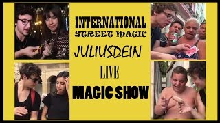 International Street Magic! Julius Dein Live Magic Show Is Trending