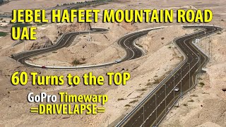 Jebel Hafeet Mountain Road, Al Ain, UAE (GoPro Timewarp)