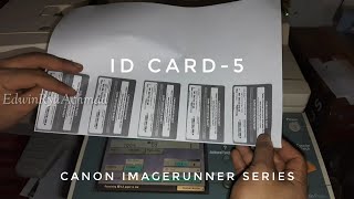 ID Card 5 (KTP5) || Canon imageRUNNER Series