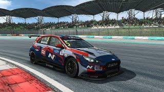 WTCR 2019 - A lap of the NEW Sepang Circuit - Hyundai I30 N TCR - RaceRoom