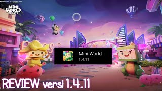 Review Mini World versi 1.4.11 - Mr mini