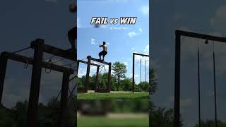 Parkour Fails VS Wins! #shorts