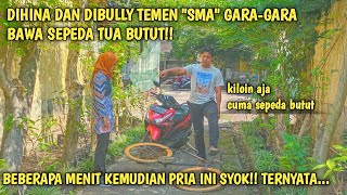 WANITA KAYA RAYA DIHINA KARENA BAWA SEPEDA TUA BUTUT!! Beberapa menit kemudian Pria ini syok..