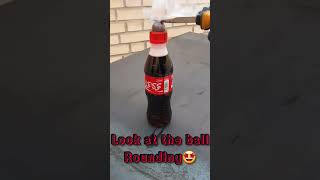 Coca Cola VS 1000 Degree Steel Ball #shorts #cocacola #satisfying #fire