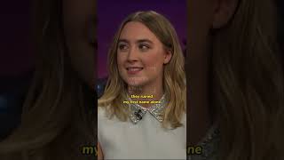 Saoirse Ronan and her first name #saoirseronan