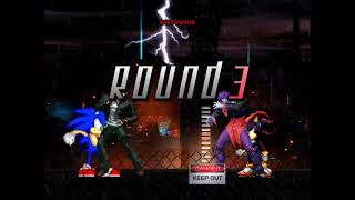 AC's Nut GAMES | MUGEN Req Match Series | Psychopath Kyo & Sonic Vs Trouble Man & Shadow