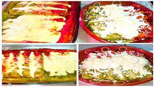 🌮 🇲🇽 enchiladas tricolor 🟢⚪🔴