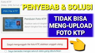 PENYEBAB TIDAK BISA MENG-UPLOAD FOTO KTP PADA SAAT MENDAFTAR KARTU PRAKERJA!! BURUAN CEK!!