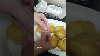 Hasselback Potato Recipe | Easy Potato Snack Recipe for Iftaar 2024 | Whole Potato Recipe | #Shorts