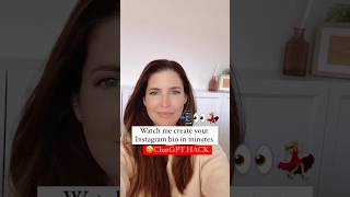 Create your Instagram bio in minutes with ChatGPT. Watch me show you 👀