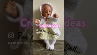 Crochet Ideas For Your Baby Doll! #crochet #crochetpattern