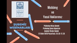 Webinar - Mobbing ve Yasal Haklarımız